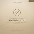 The Evidence Log — 30-Day Printable Manifestation Journal & Daily Proof Tracker